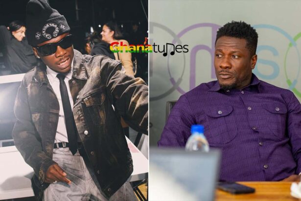Stonebwoy and Asamoah Gyan