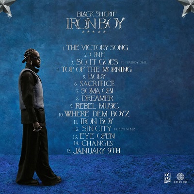 Black Sherif Iron Boy cover 2