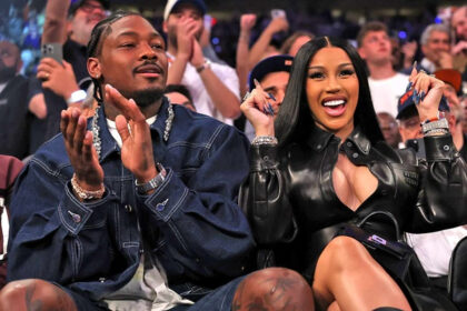Cardi B and new partner Stefon Diggs