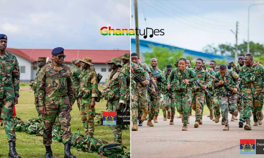 Apply millitary ghana