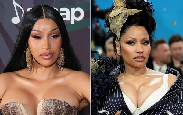 Cardi B and Nicki Minaj