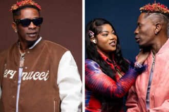 Shatta Wale and his fiancée Maali